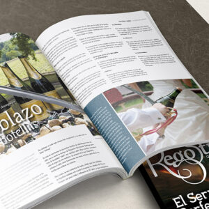 Editable magazine mockup psd advertisement